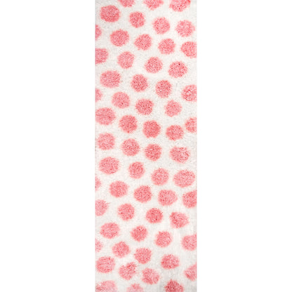 Nuloom Alexa Polka Dot Nal2919A Pink Area Rug