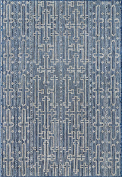 Nuloom Brandy Transitional Celtic Nbr1810B Blue Area Rug