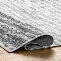 AreaRugs.com Wavaj Nwa1120A Light Gray Area Rug