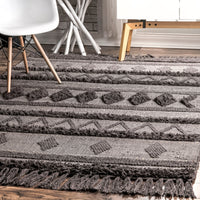 Nuloom Durden Ndu3294C Gray Area Rug