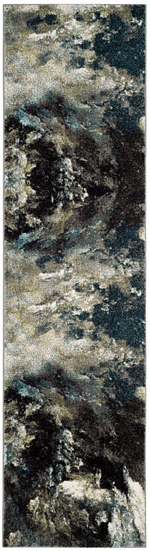 Safavieh Glacier Gla123B Blue / Multi Organic / Abstract Area Rug