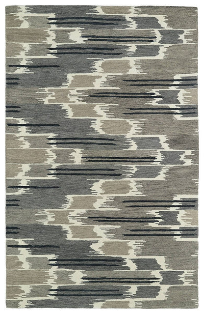 Kaleen Global Inspirations Glb02 Grey (75) Bohemian Area Rug