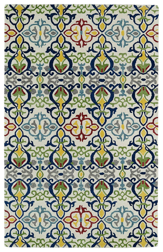 Kaleen Global Inspirations Glb05 Multi (86) Bohemian Area Rug