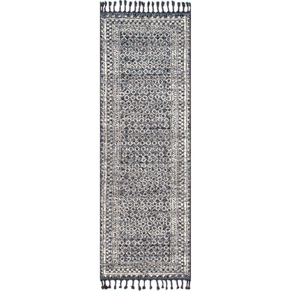 Nuloom Claudia Diamond Ncl3381A Gray Area Rug