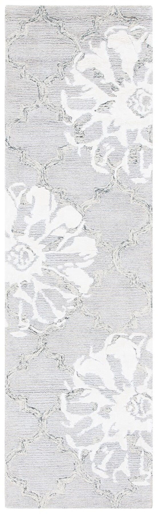 Safavieh Glamour Glm662F Silver/Ivory Area Rug