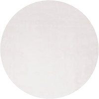 Chandra Gloria Glo-18605 White Solid Color Area Rug
