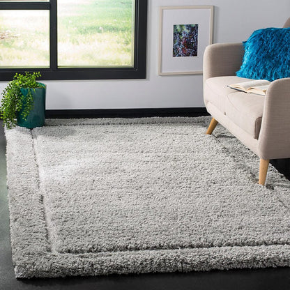 Safavieh Glamour Shag Gls101F Grey Shag Area Rug