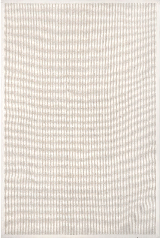 Nuloom Selma And Stripe Nse2779A Ivory Area Rug