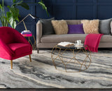 Surya Gemini Gmn-4034 Charcoal / Gray / Light Gray Rugs.
