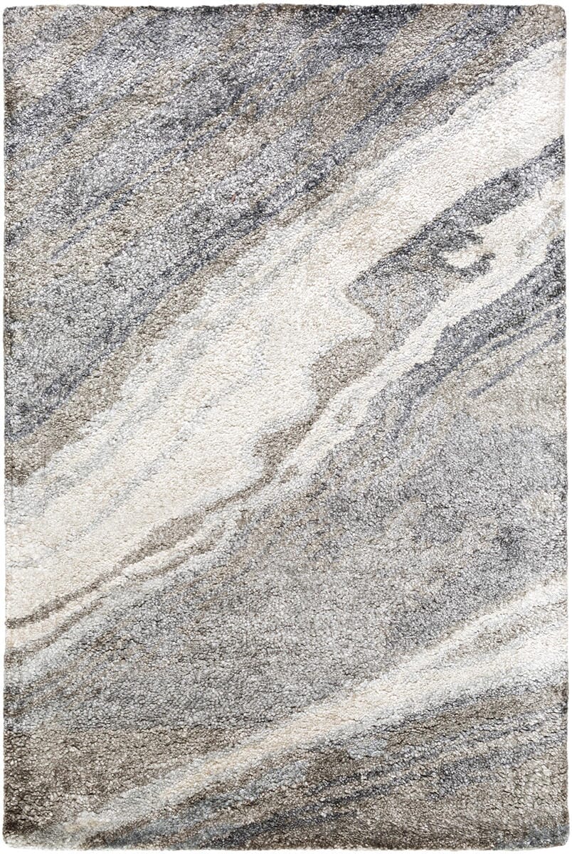 Surya Gemini Gmn-4052 Charcoal, Medium Gray, Light Gray Organic / Abstract Area Rug