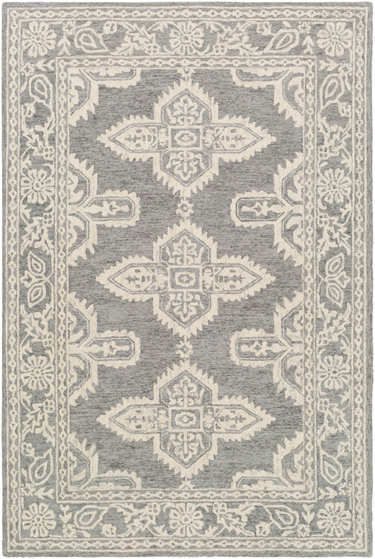 Surya Granada Gnd-2302 Gray, Light Beige Area Rug