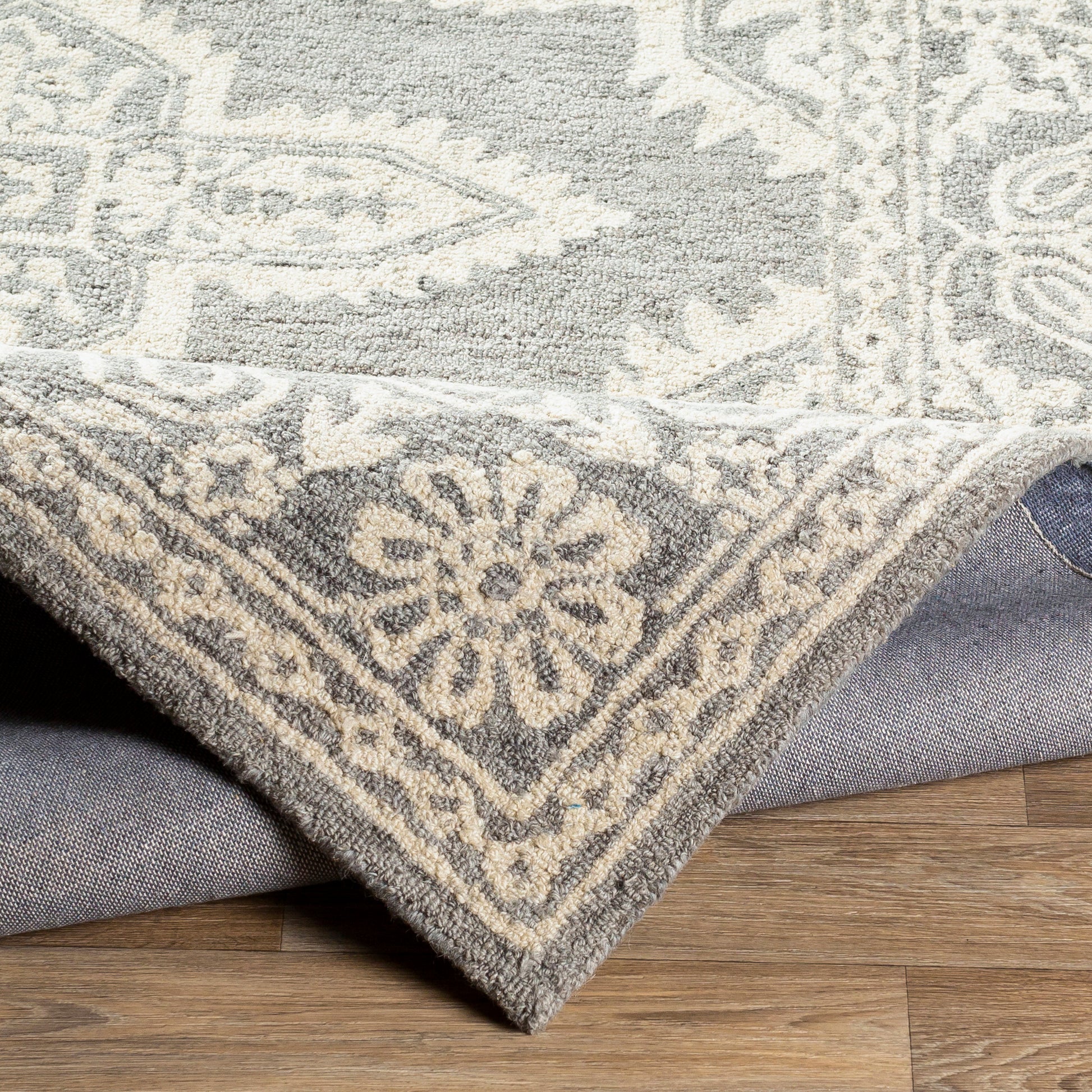 Surya Granada Gnd-2302 Gray, Light Beige Area Rug