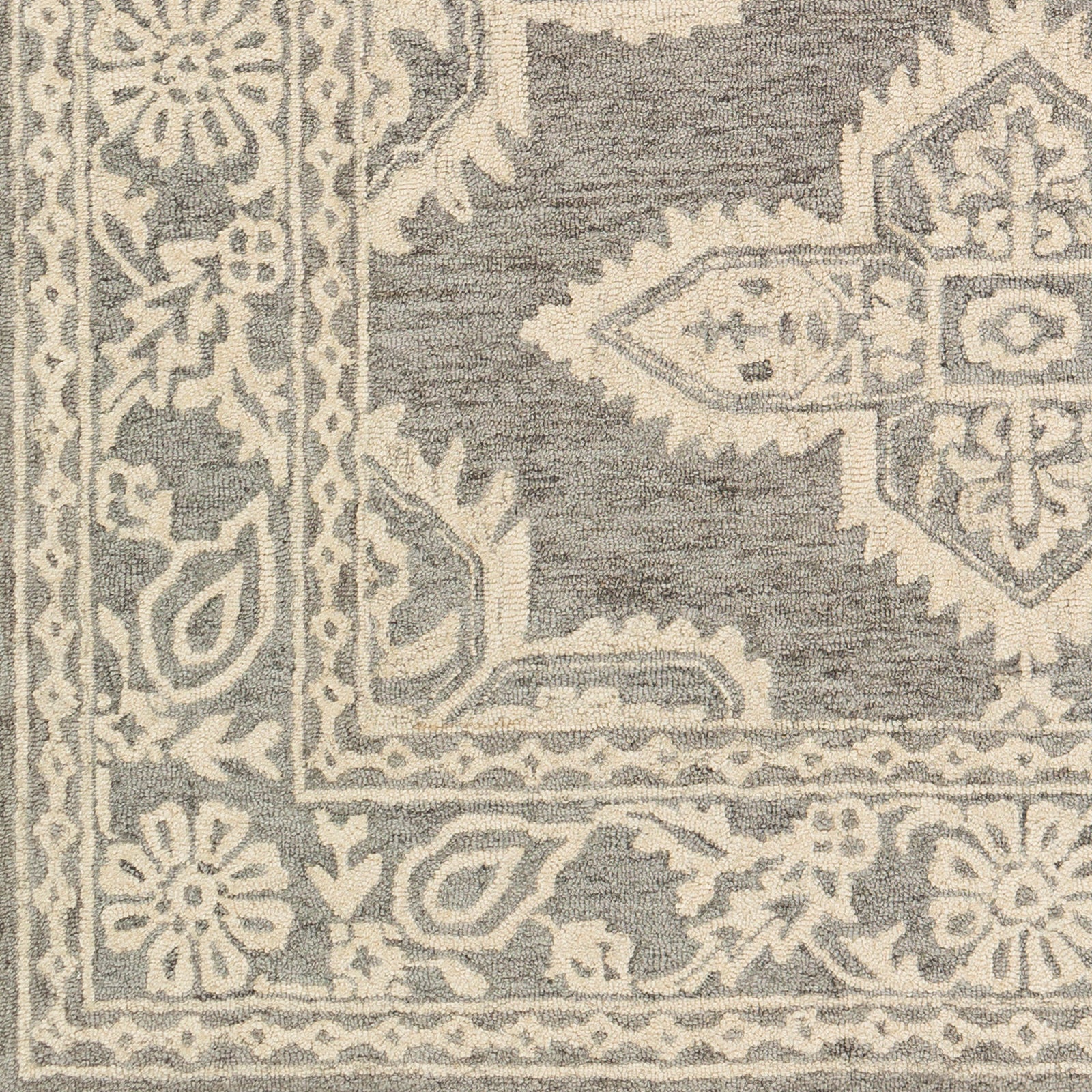 Surya Granada Gnd-2302 Gray, Light Beige Area Rug