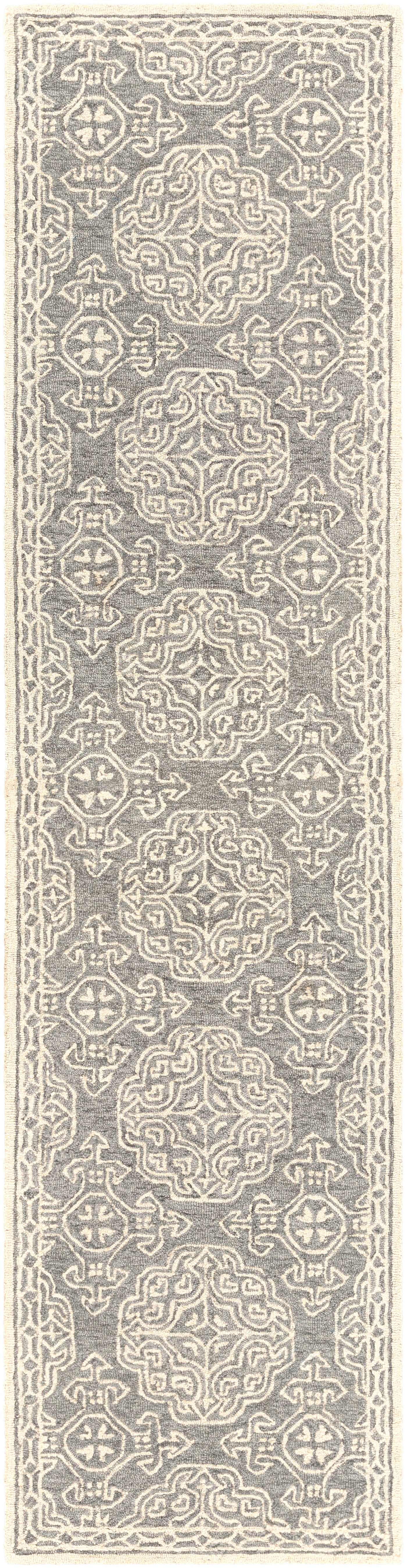 Surya Granada Gnd-2304 Gray, Light Beige Area Rug