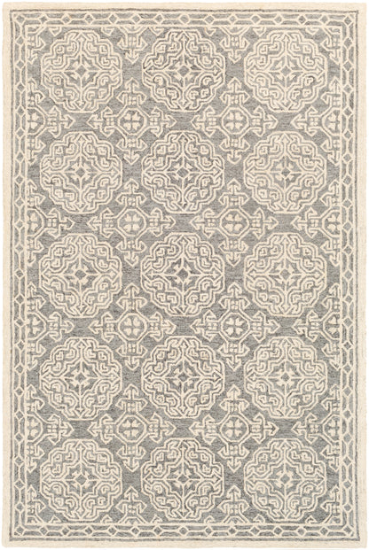 Surya Granada Gnd-2304 Gray, Light Beige Area Rug