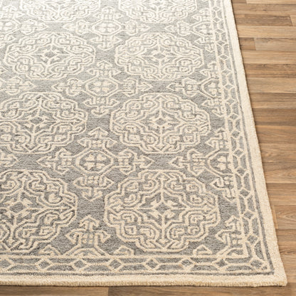 Surya Granada Gnd-2304 Gray, Light Beige Area Rug