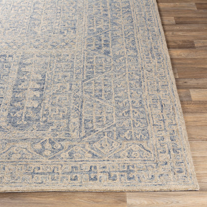 Surya Granada Gnd-2318 Dark Blue, Denim, Khaki Area Rug