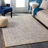 Surya Granada Gnd-2318 Dark Blue, Denim, Khaki Area Rug