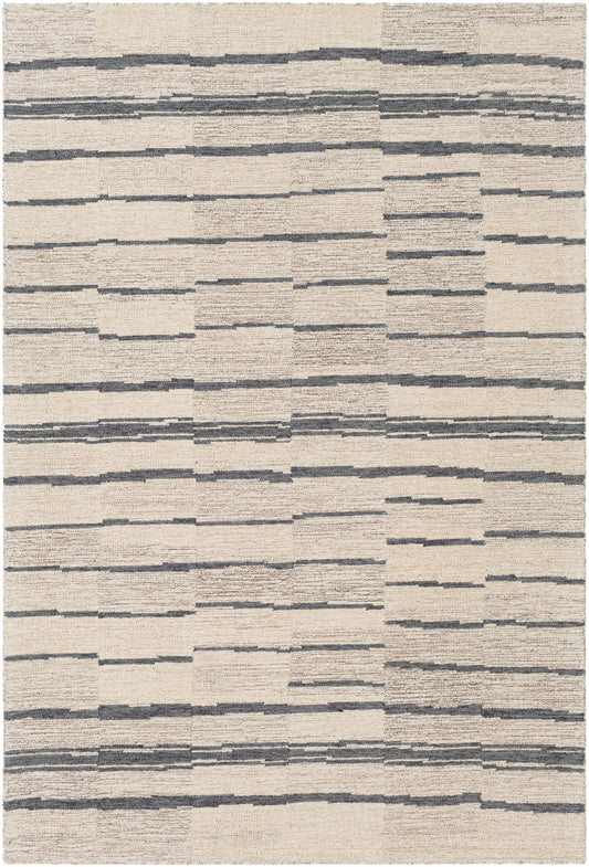 Surya Granada Gnd-2328 Taupe, Charcoal, Beige Area Rug