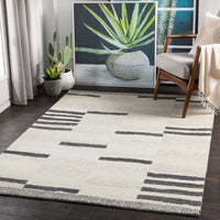 Surya Granada Gnd-2330 Charcoal, Beige, Taupe Area Rug