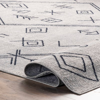 AreaRugs.com Wavaj Nwa1247A Gray Area Rug