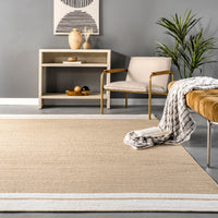 Nuloom Georgina Casual Solid Nge3603A Beige Area Rug