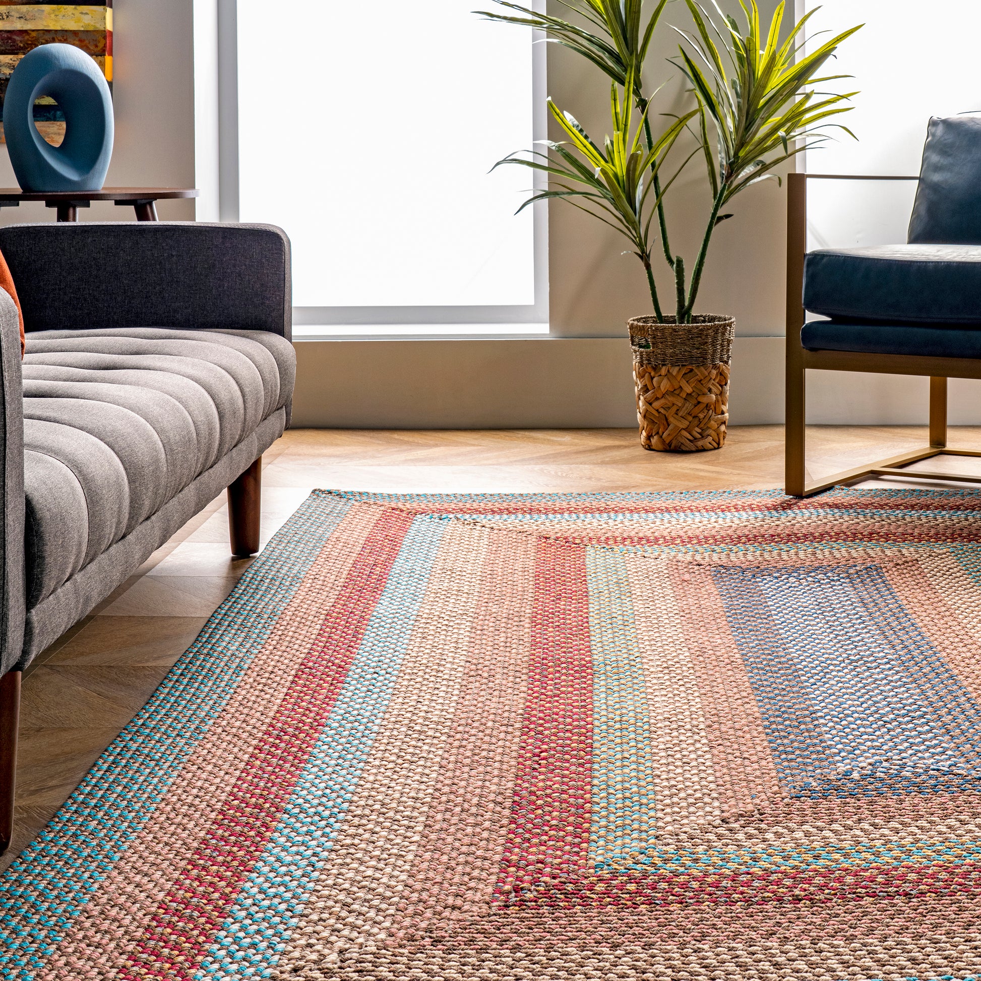 Nuloom Gwyneth Borders Ngw2003E Green Multi Area Rug