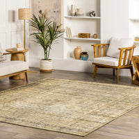 Nuloom Chana Printed Framed Trellis Nch2603A Beige Area Rug