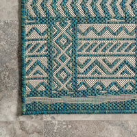 Nuloom Abbey Tribal Nab1799E Green Area Rug