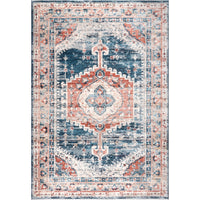 Nuloom Harley Barbed Mast Nha2280A Blue Area Rug