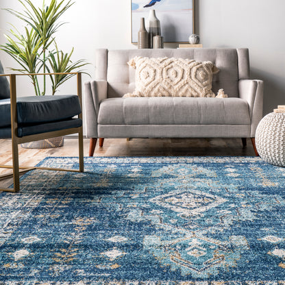 Nuloom Juliette Nju3114B Blue Area Rug