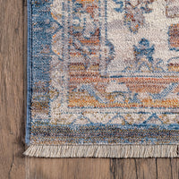 Nuloom Addison Transitional Nad2141A Blue Area Rug