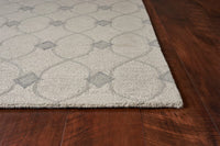 KAS Gramercy 1636 Gibson Ivory Geometric Area Rug