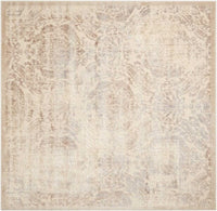 Nourison Graphic Illusions Gil09 Ivory Damask Area Rug