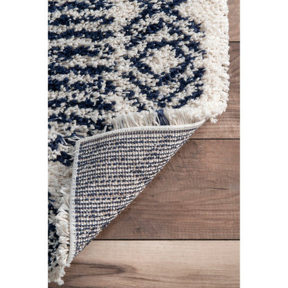 Nuloom Hurley Tribal Nhu2654C Navy Area Rug