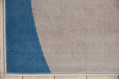 Nourison Grafix Grf21 Grey Geometric Area Rug