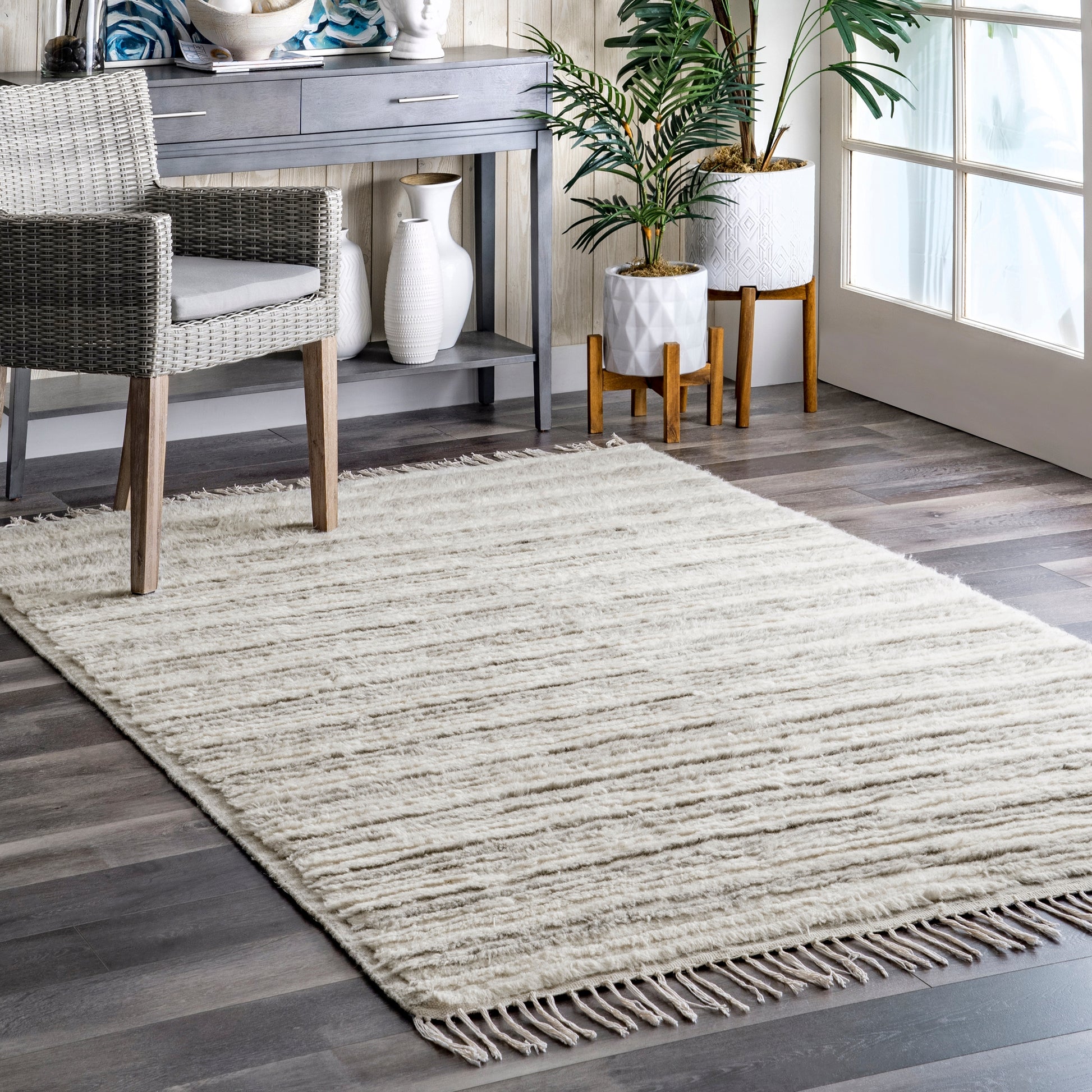 Nuloom Yaretzi Nya1956A Gray Area Rug