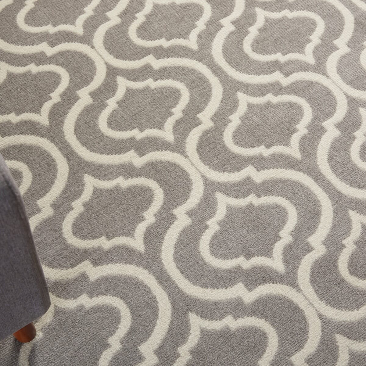 Nourison Jubilant Jub19 Grey Geometric Area Rug