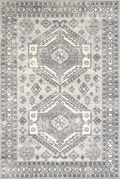 AreaRugs.com Wavaj Nwa1040B Gray Area Rug