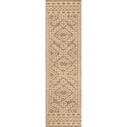 Nuloom Cari Moroccan Tribal Nca1807A Beige Area Rug