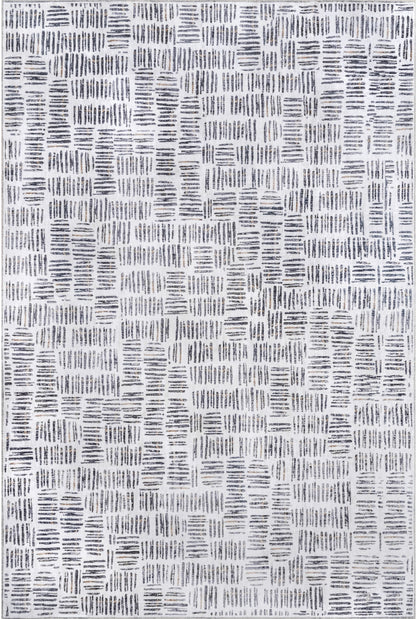 AreaRugs.com Wavaj Nwa1088B Light Gray Area Rug