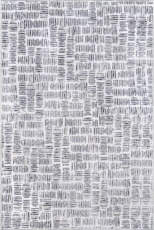 AreaRugs.com Wavaj Nwa1088B Light Gray Area Rug