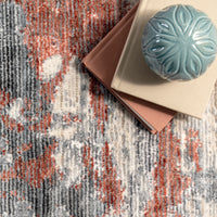 Nuloom Abstract Rivera Nab2551C Orange Area Rug