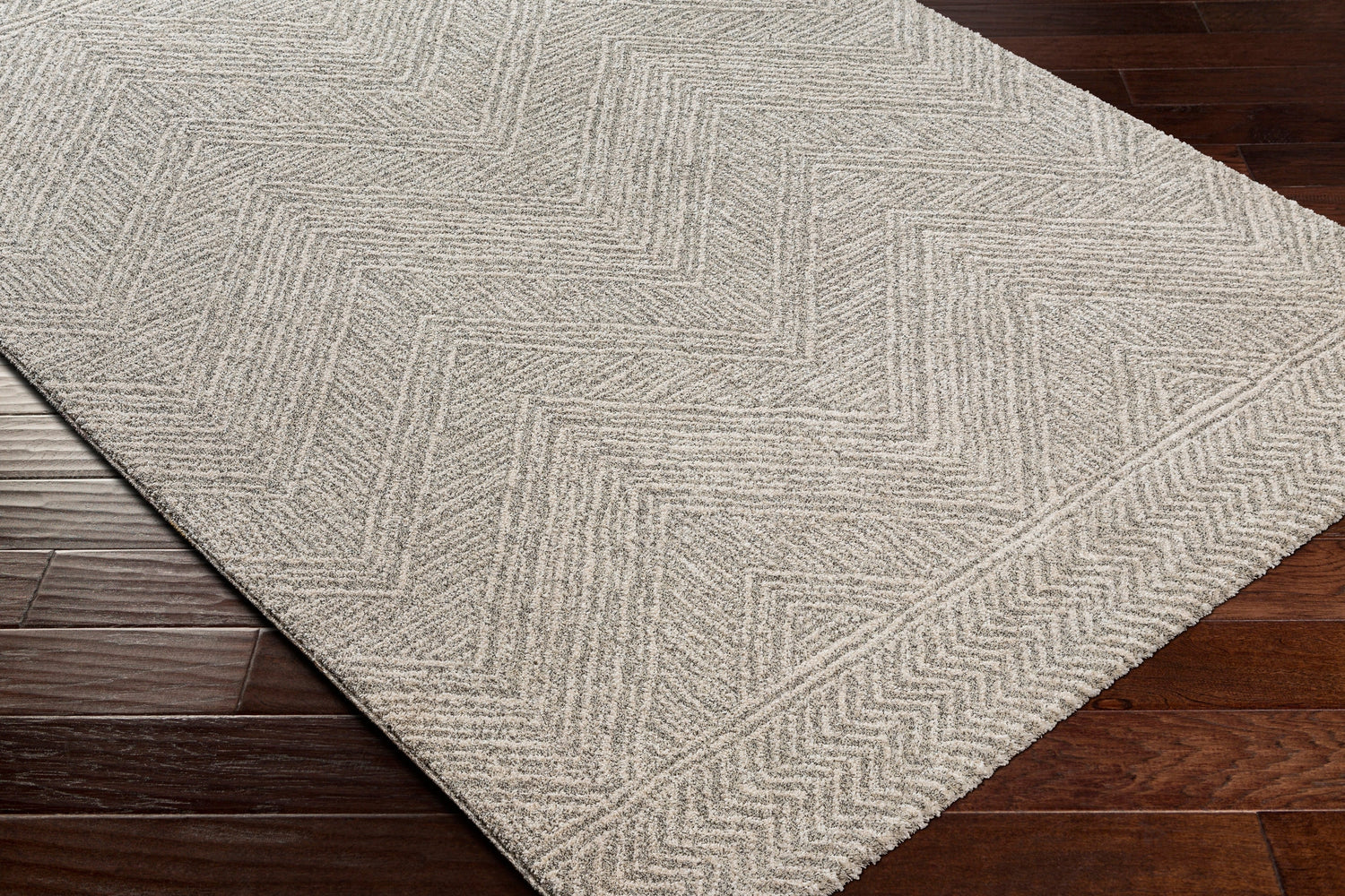 Surya Gavic Gvc-2300 Silver Gray, Beige, Charcoal Rugs.