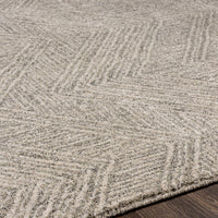 Surya Gavic Gvc-2300 Silver Gray, Beige, Charcoal Area Rug