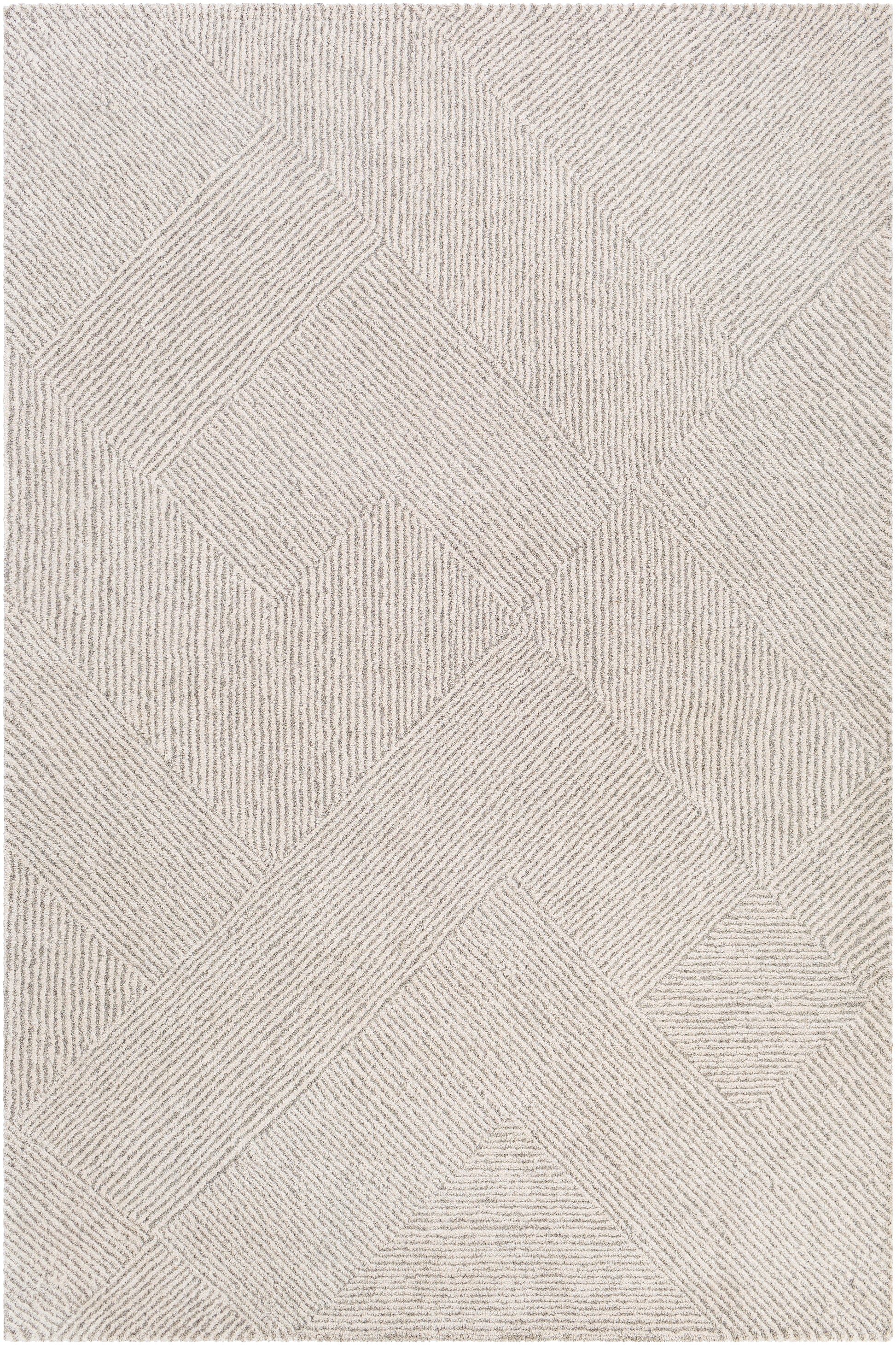 Surya Gavic Gvc-2304 Cream, Beige, Light Gray, Taupe Area Rug