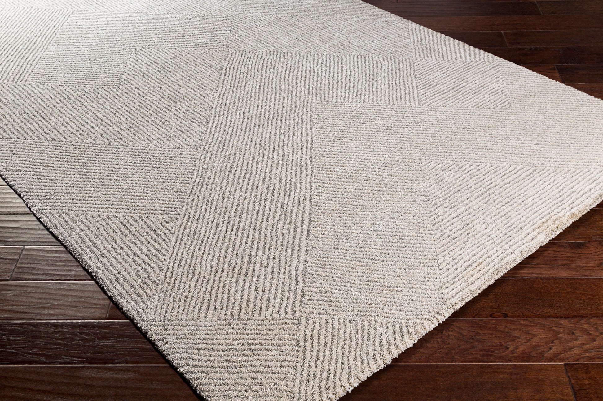 Surya Gavic Gvc-2304 Cream, Beige, Light Gray, Taupe Area Rug