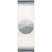 AreaRugs.com Wavaj Nwa1200A Navy Area Rug