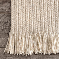 Nuloom Sarai Nsa1989A Cream Area Rug