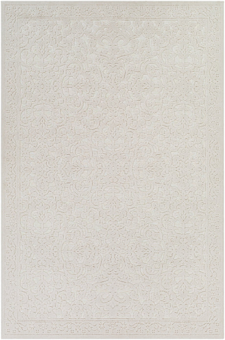 Surya Greenwich Gwc-2310 Cream, Medium Gray Rugs.